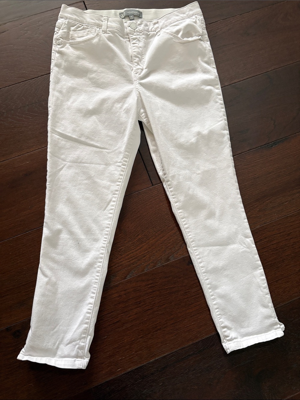 Wit & Wisdom White Skinny Jeans size 10